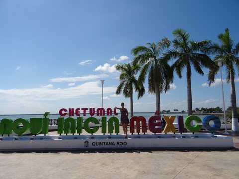 Chetumal - Mahahual, Mexique