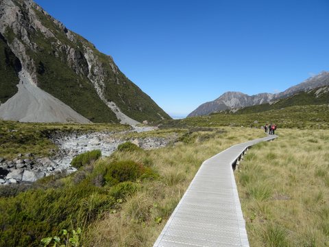 Mont Cook, Nouvelle-Zélande