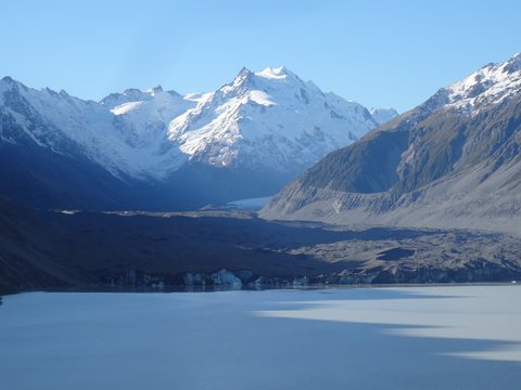 Mont Cook, Nouvelle-Zélande