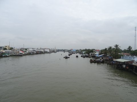 Le delta du Mékong, Vietnam