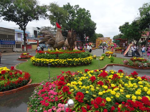Le delta du Mékong, Vietnam