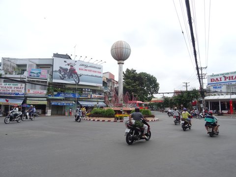 Le delta du Mékong, Vietnam